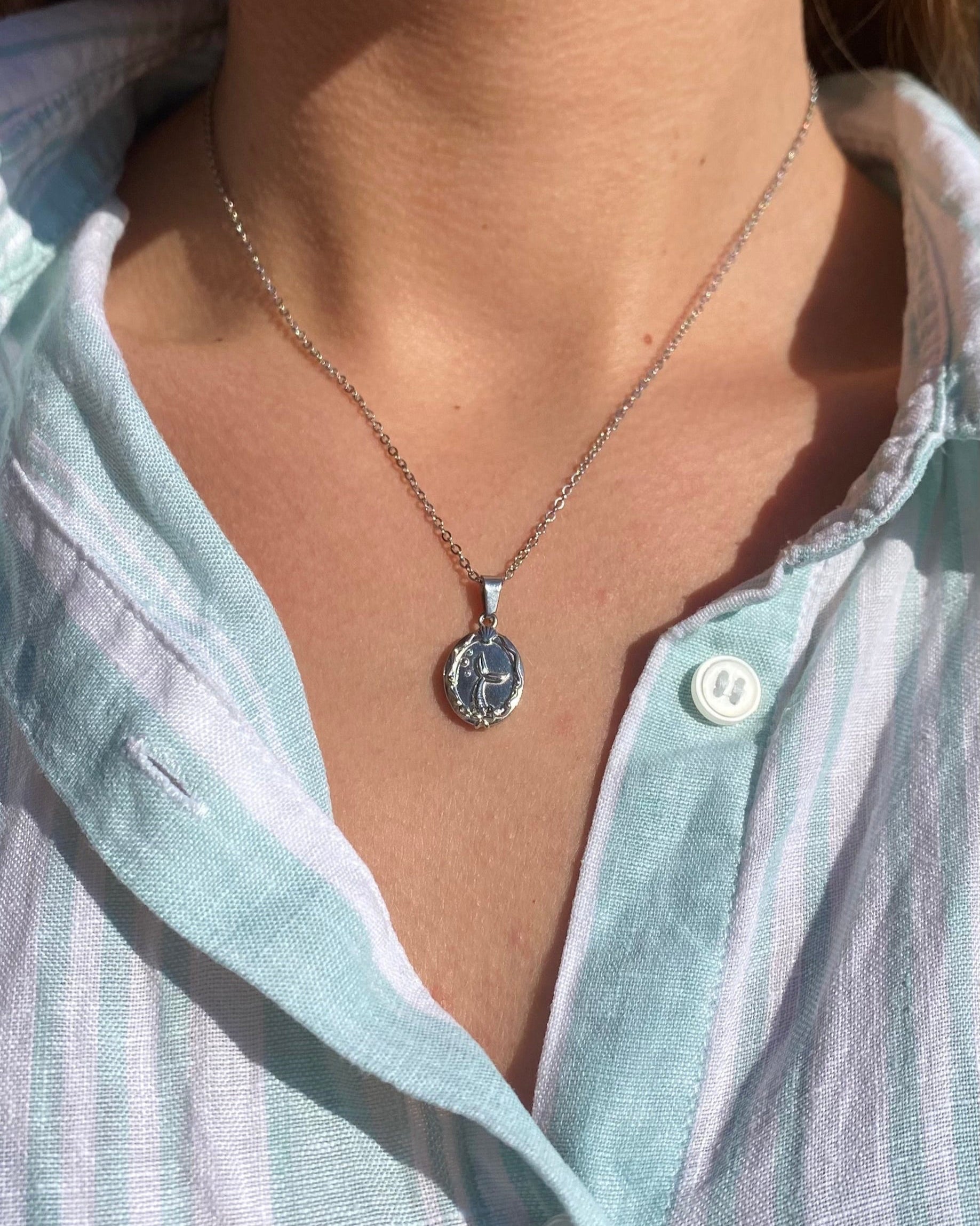 Collier Ariël argenté