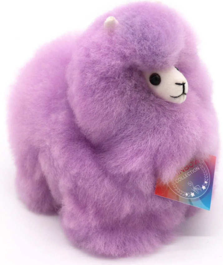 Alpaga mini (15cm) - violet