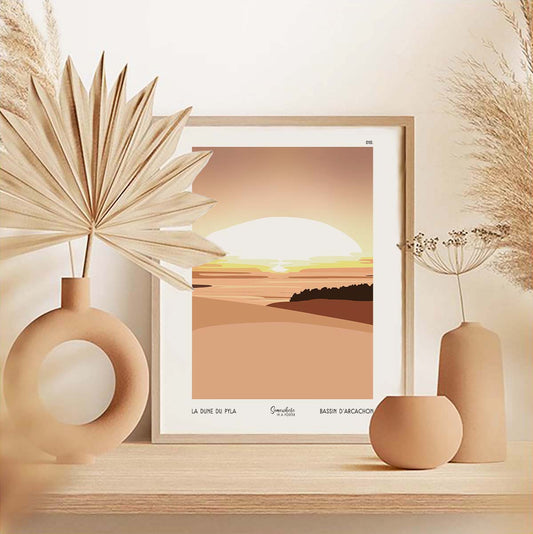 Affiche La Dune du Pyla - 010