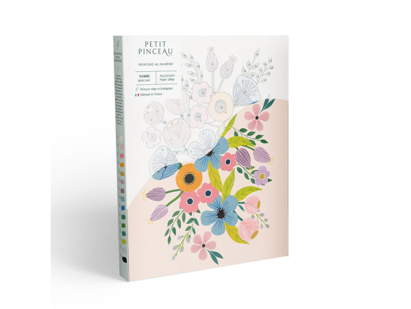 Paint by Number Kit - Flowers