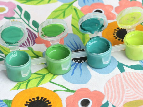 Paint by Number Kit - Flowers