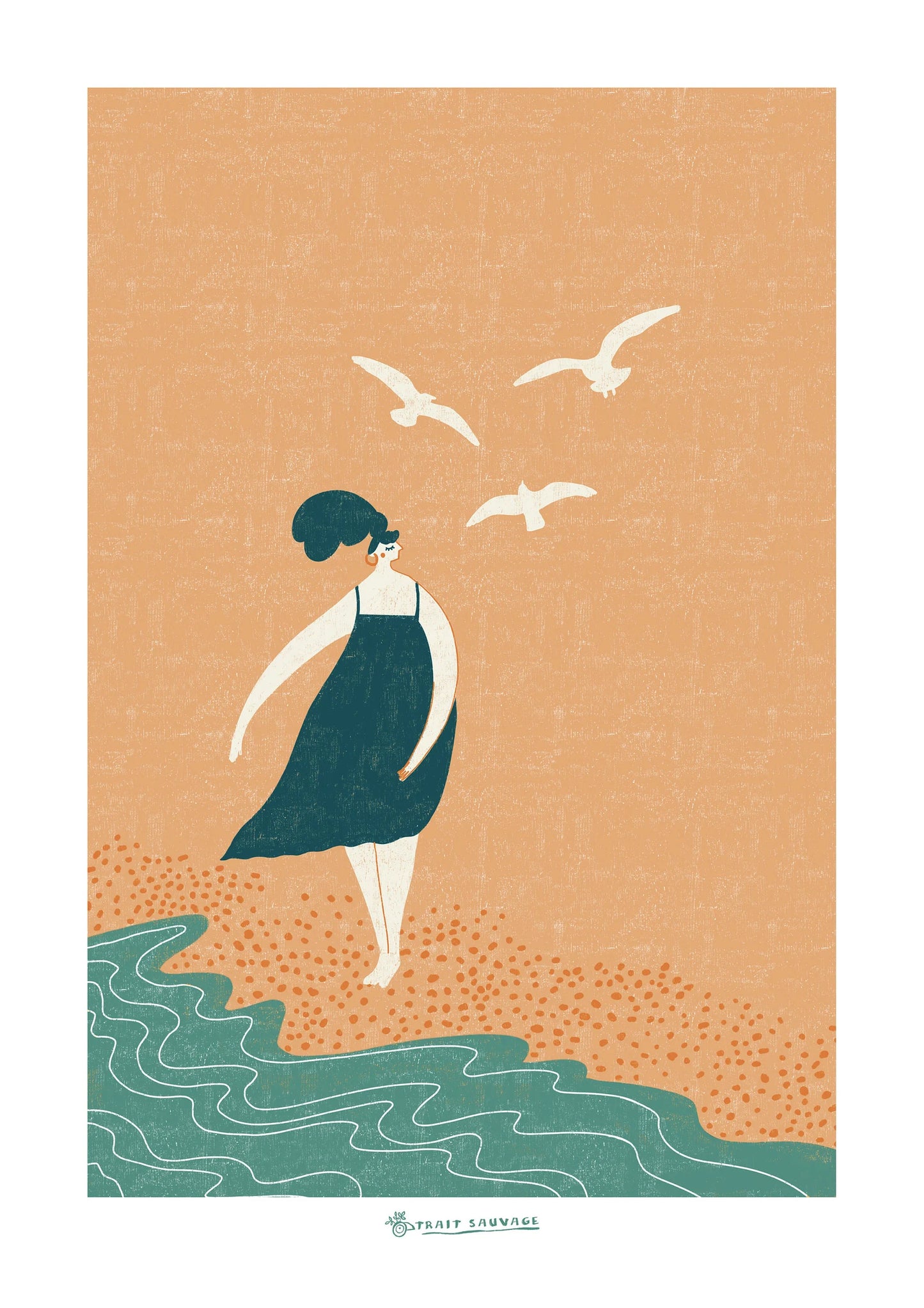 Poster La mer A4