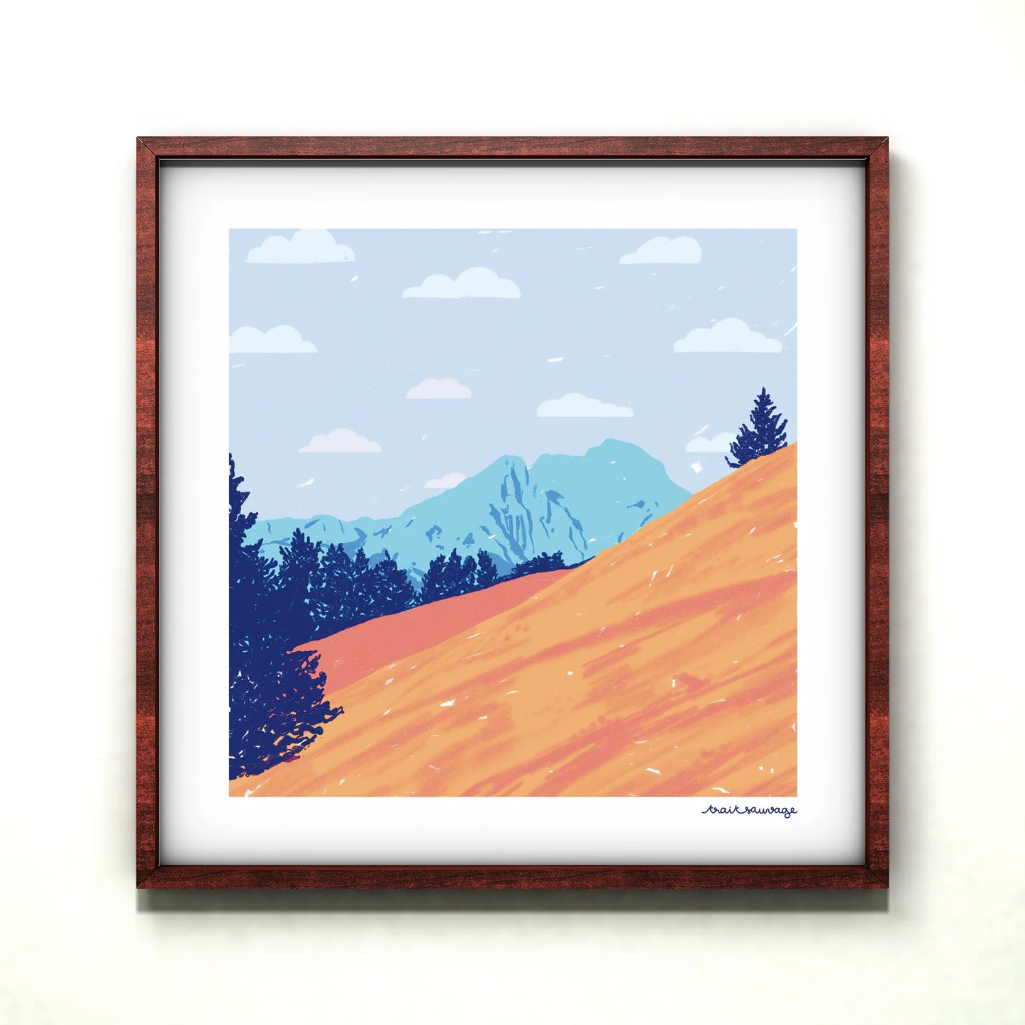 Poster 20x20 Forez