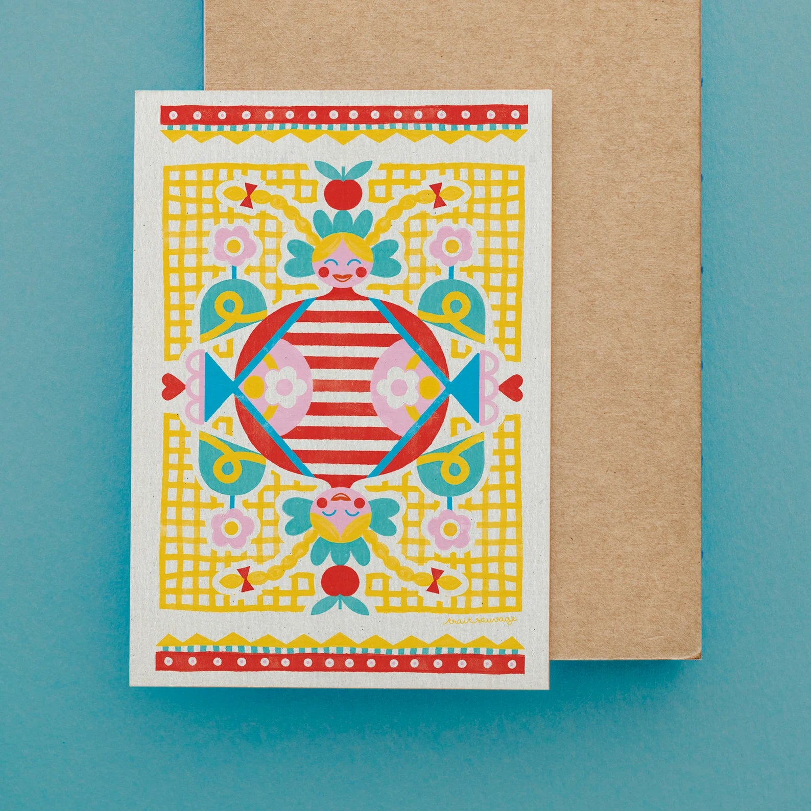 Carte Dame de coeur