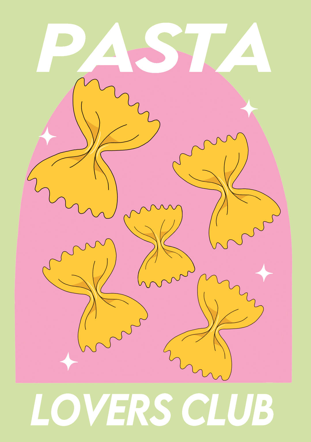 Affiche Pasta lover club