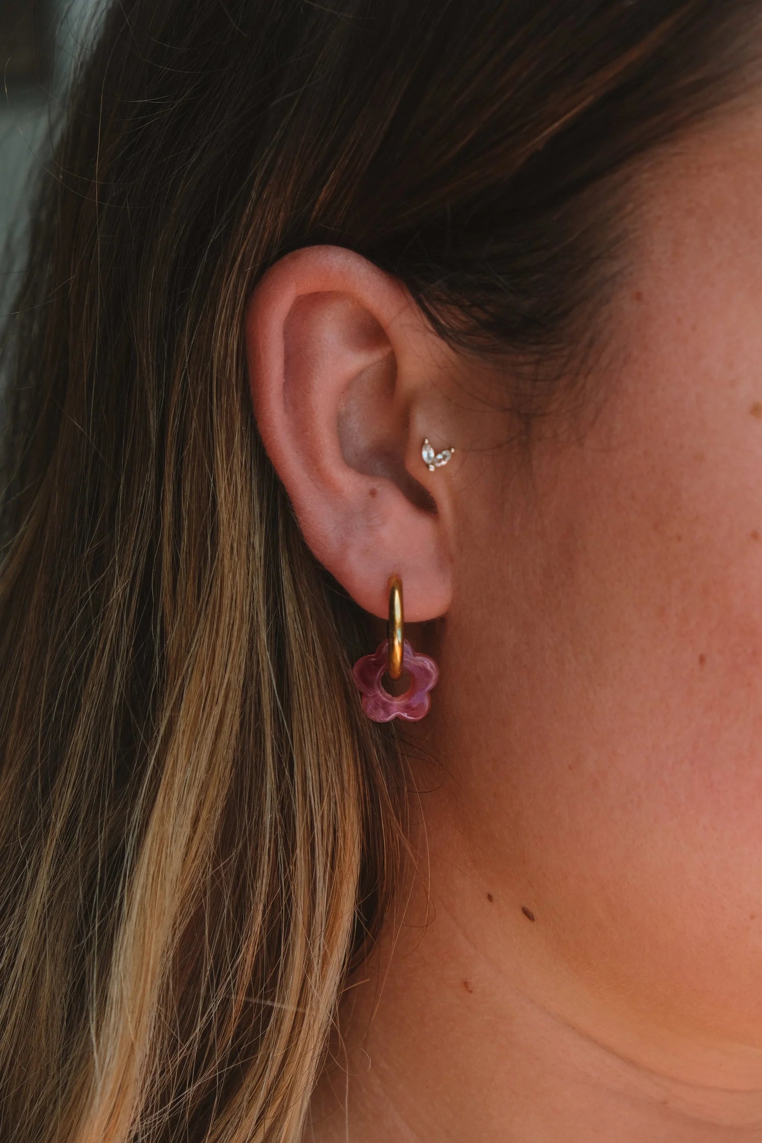 Boucles Nymphéa Roses