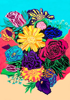 Affiche 'Fleur 1'