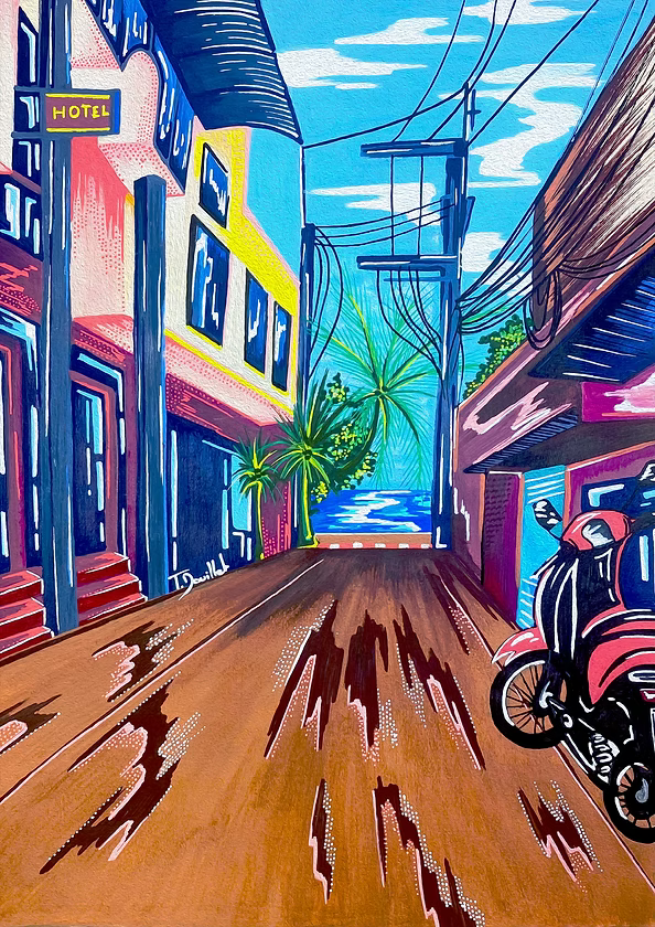Affiche 'Pattaya Street'