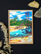 Affiche 'Bridge Beach'
