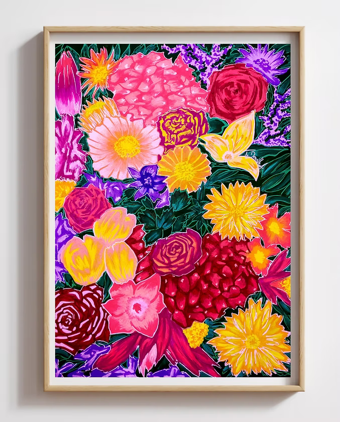 Affiche 'Fleur 3'
