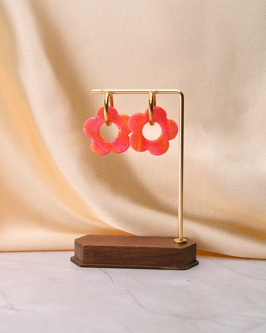 Boucles d'oreilles Cerise