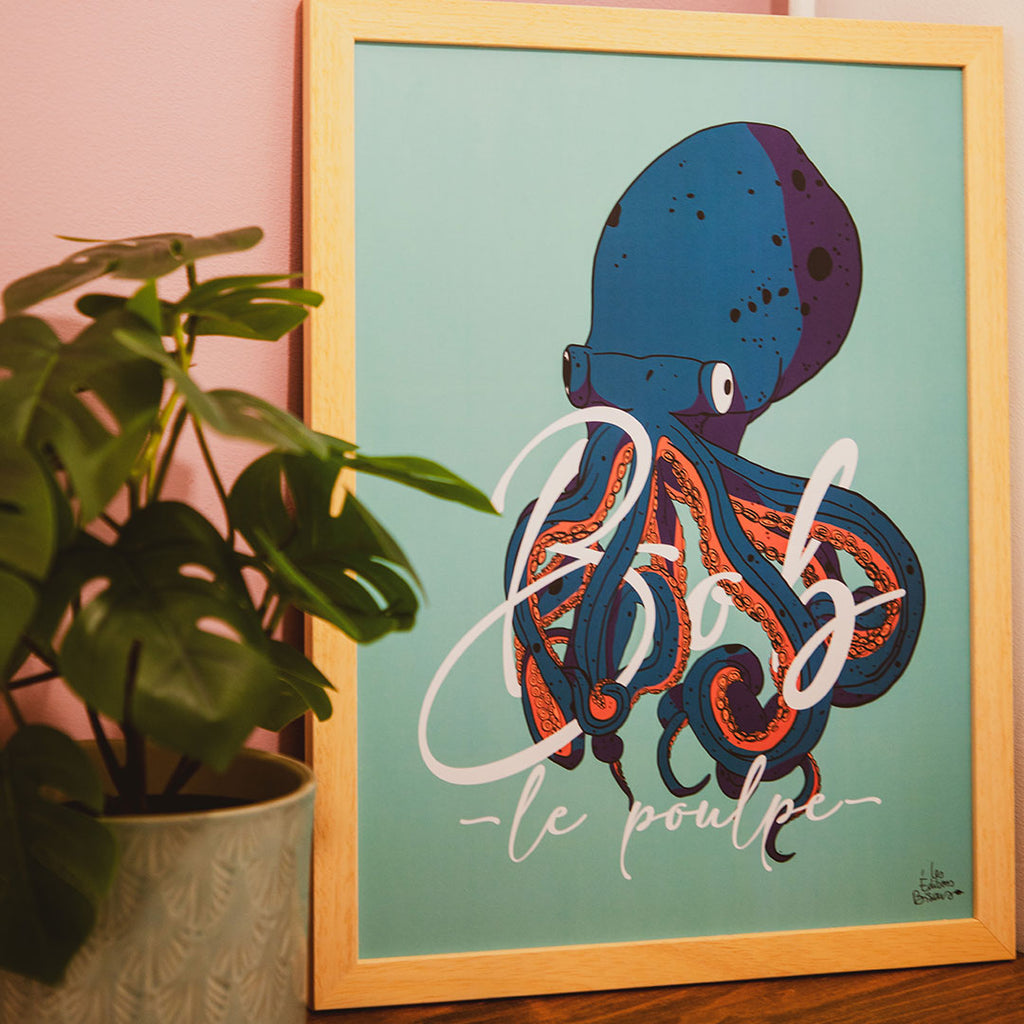 Affiche Bob le poulpe