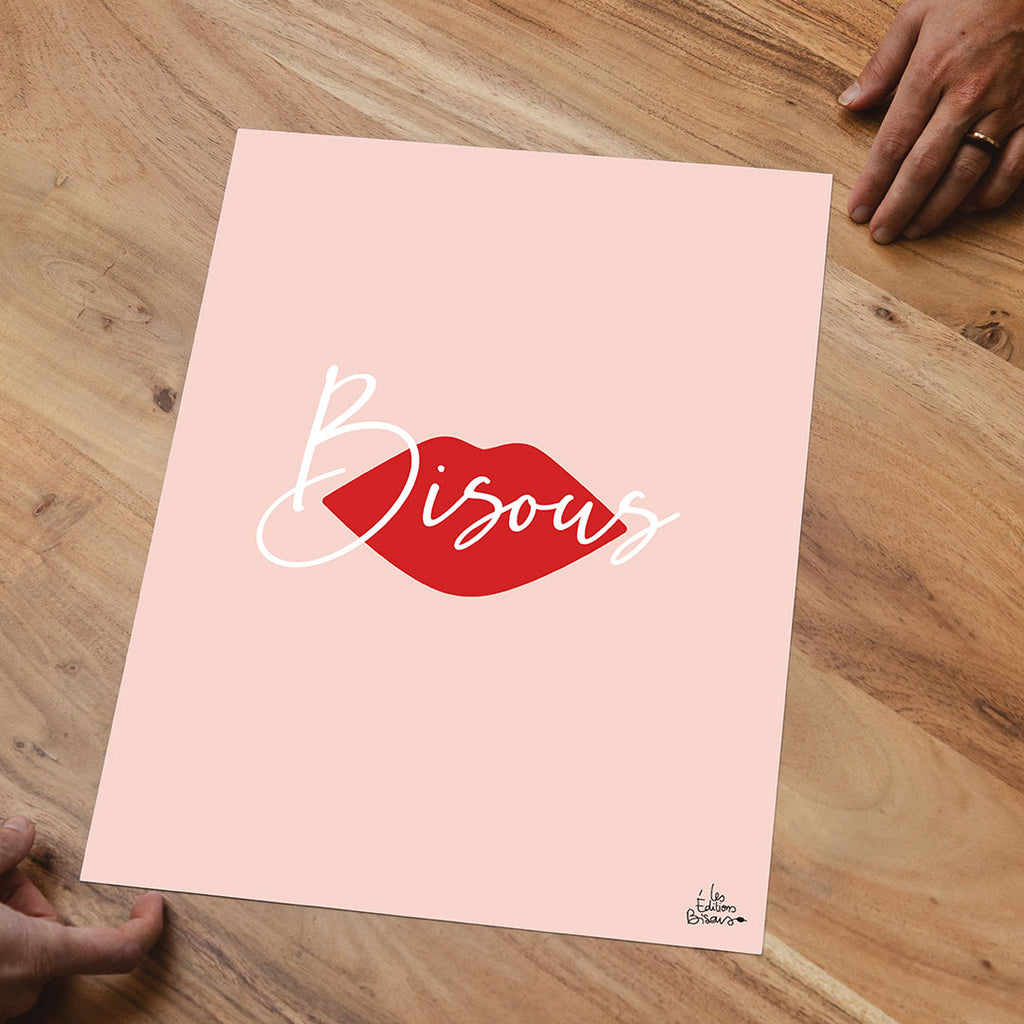 Affiche Bisous !