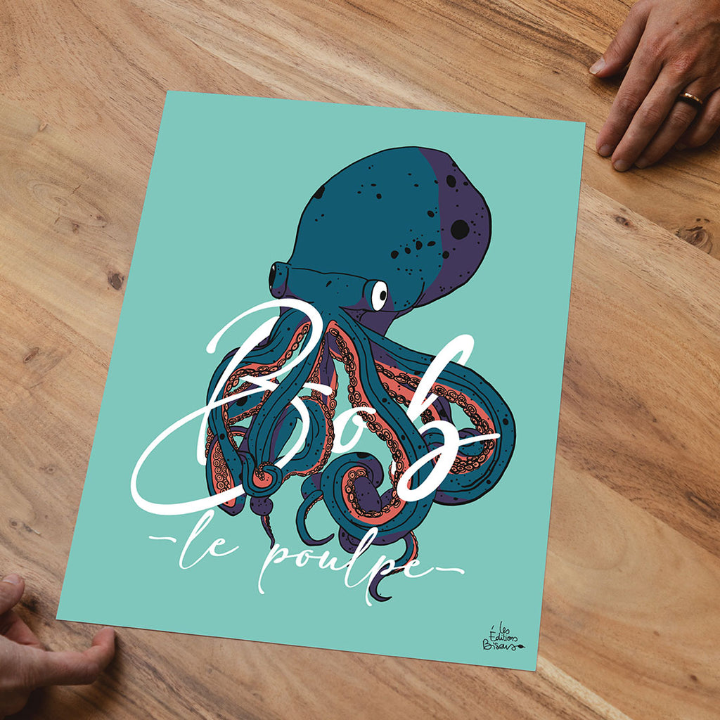 Affiche Bob le poulpe