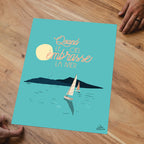 Affiche Quand le ciel embrasse la mer