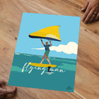 Affiche Flying man