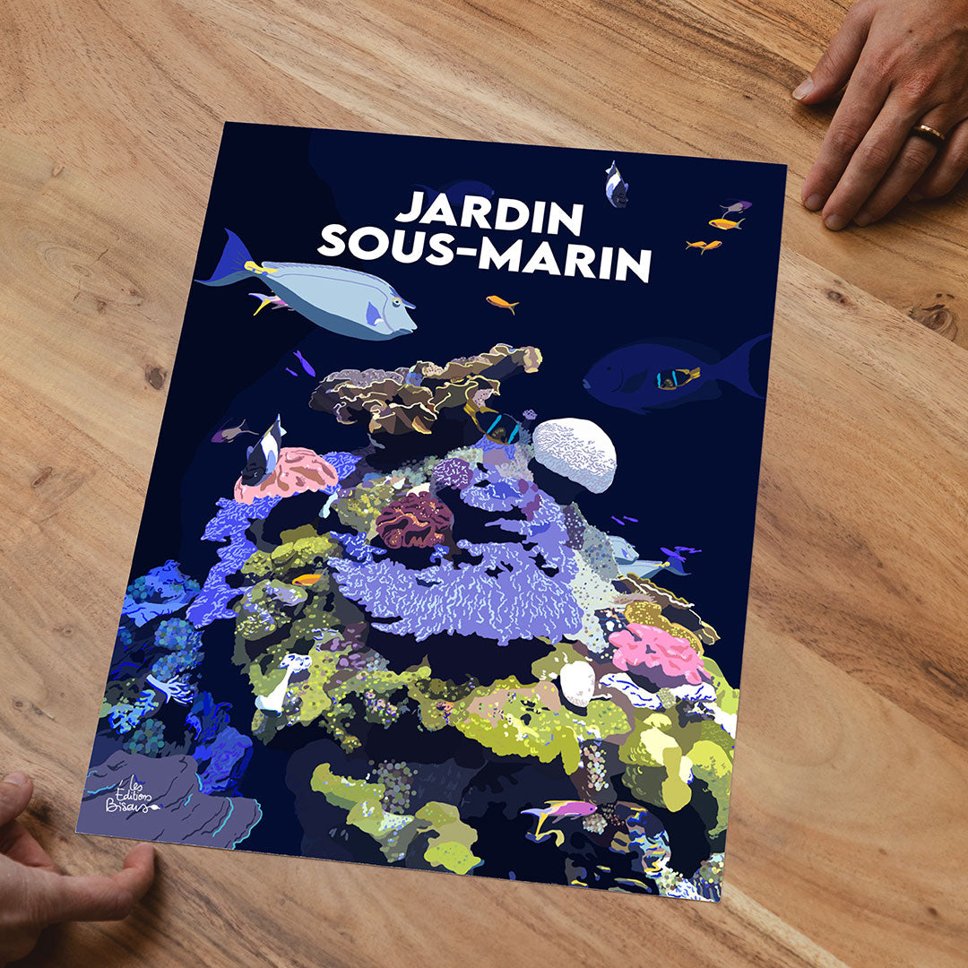 Affiche Jardin sous-marin