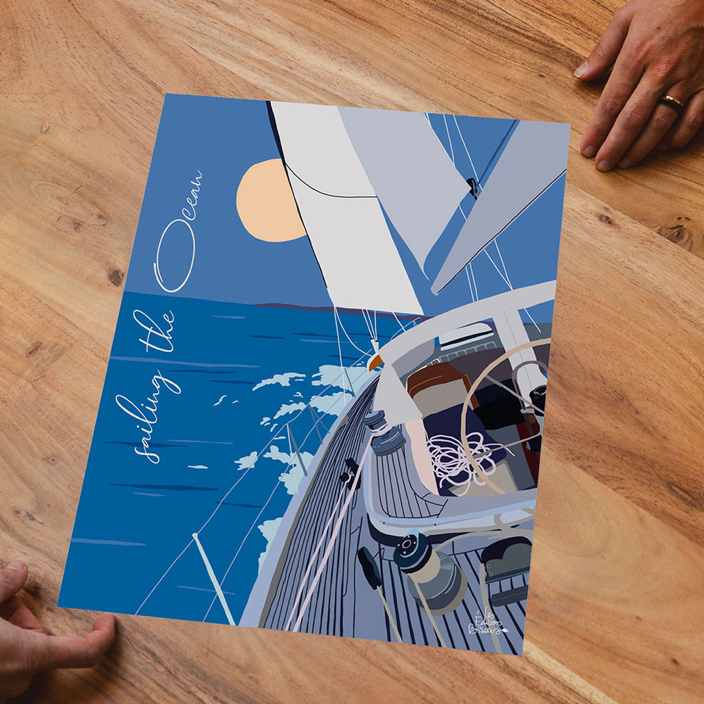 Affiche Sailing the ocean