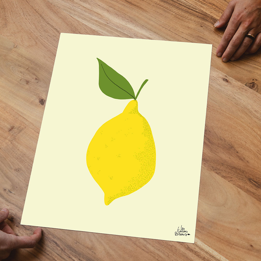Affiche Lemon