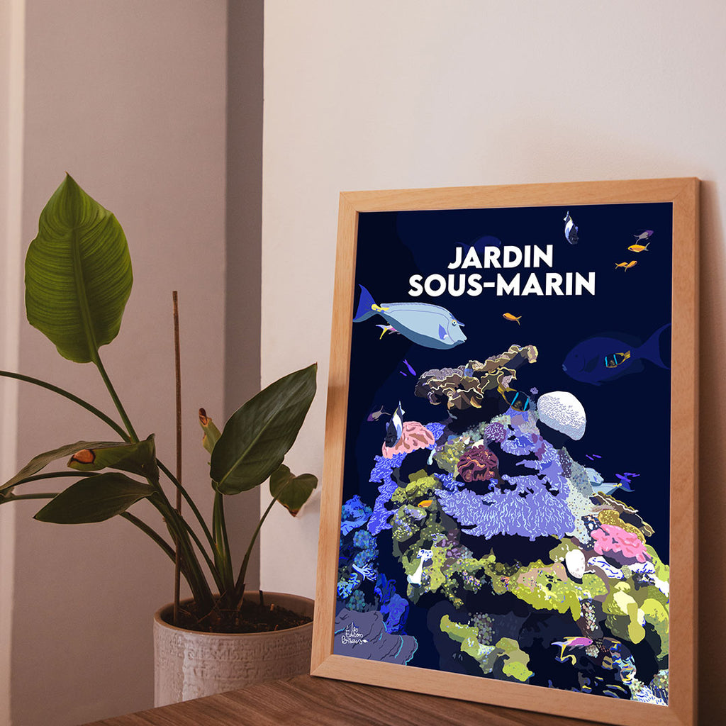 Affiche Jardin sous-marin