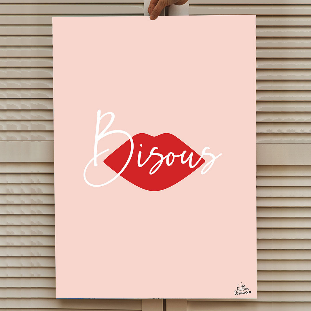 Affiche Bisous !