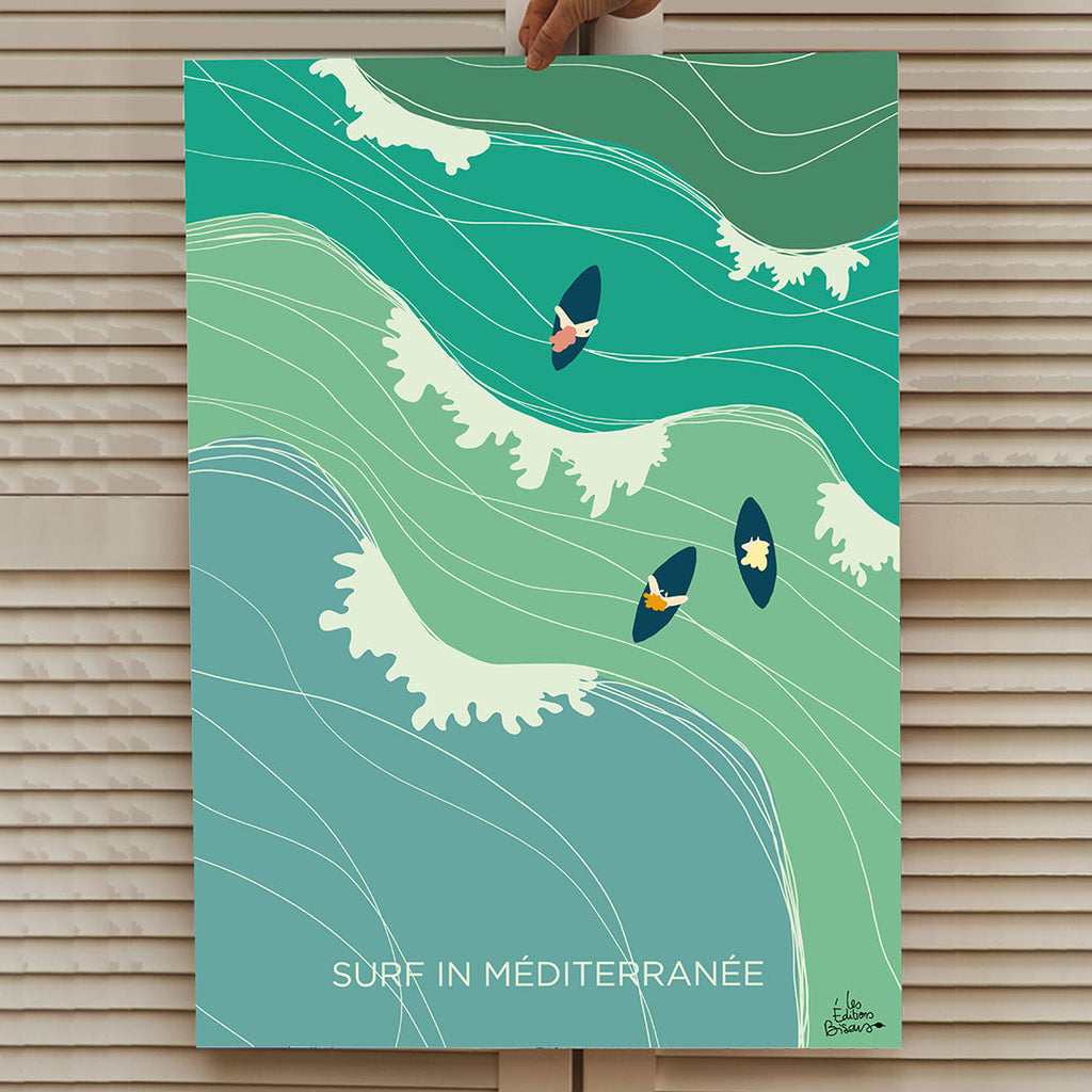 Affiche Surfin'med