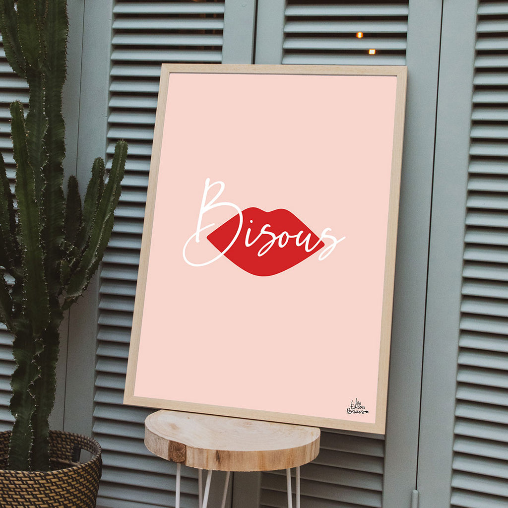 Affiche Bisous !