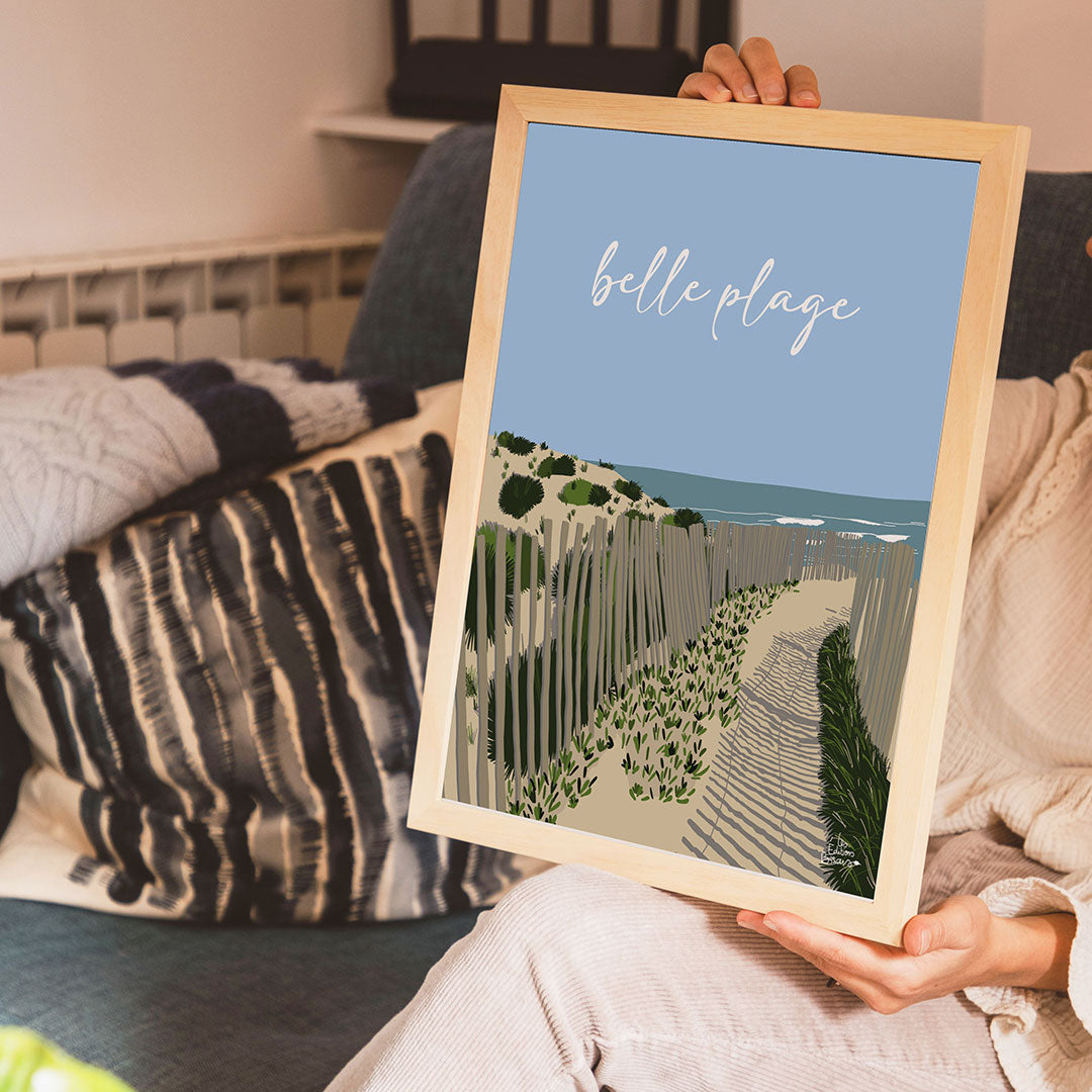 Affiche Belle Plage