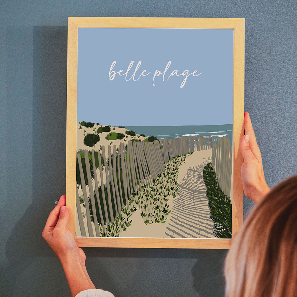 Affiche Belle Plage
