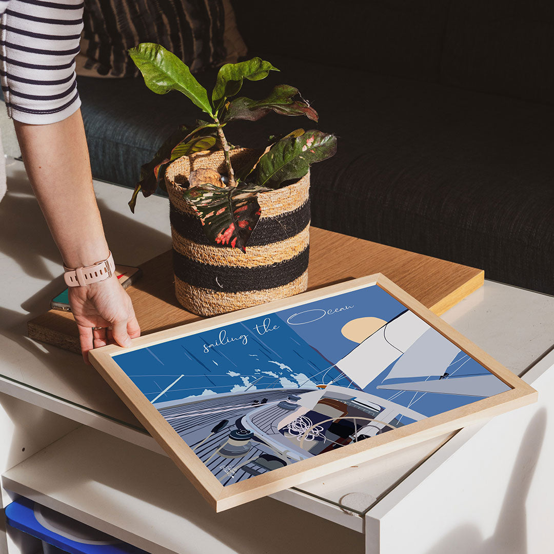 Affiche Sailing the ocean