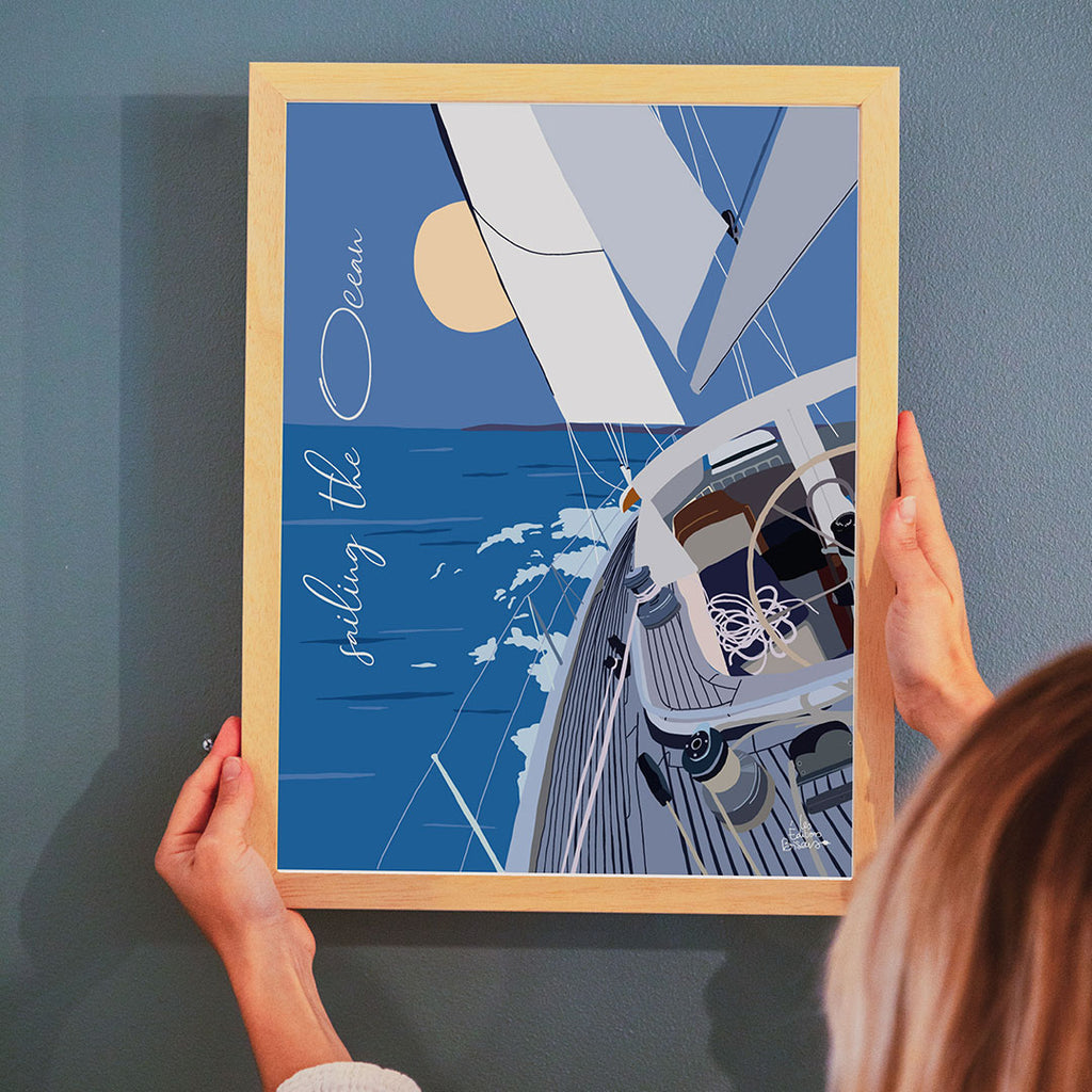 Affiche Sailing the ocean