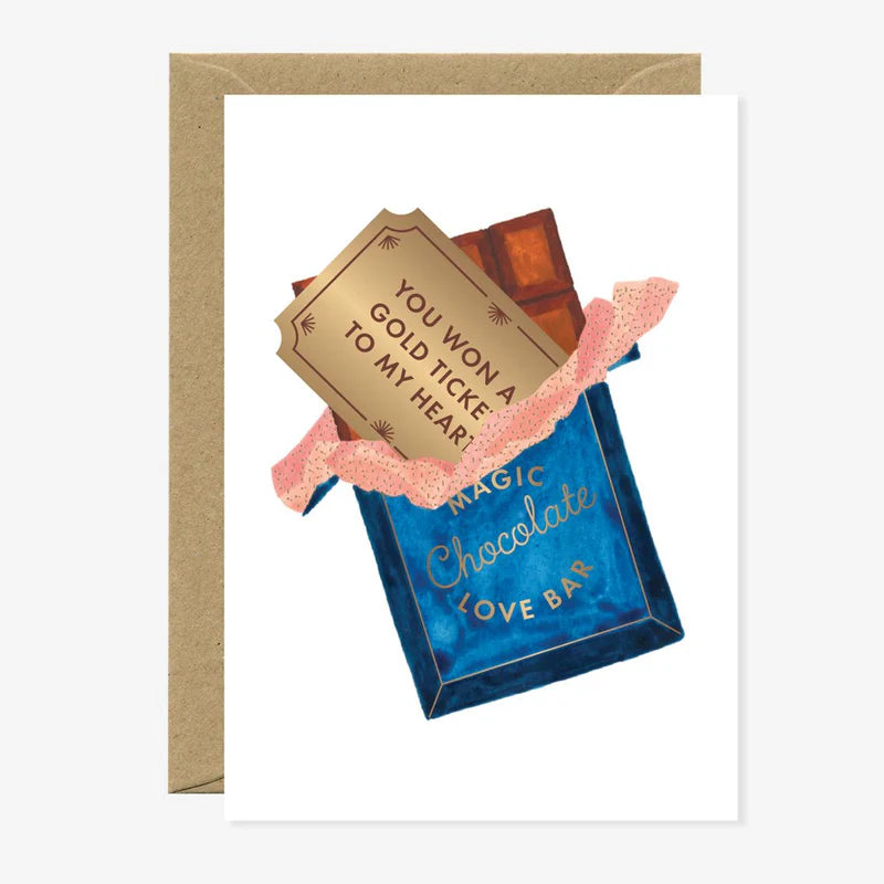 Carte - Golden ticket