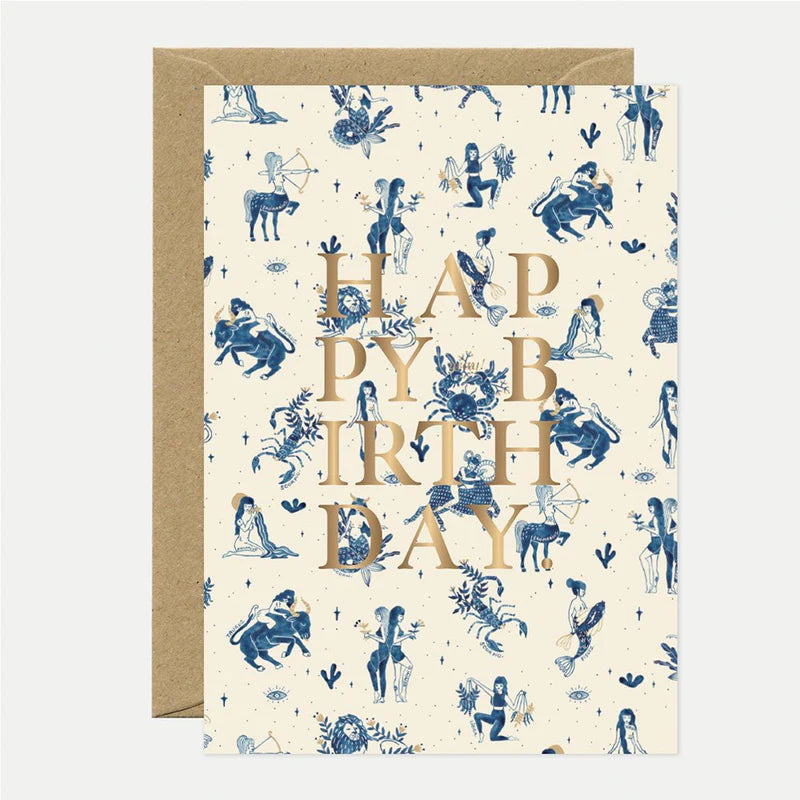Carte - Happy Birthday Astrologie