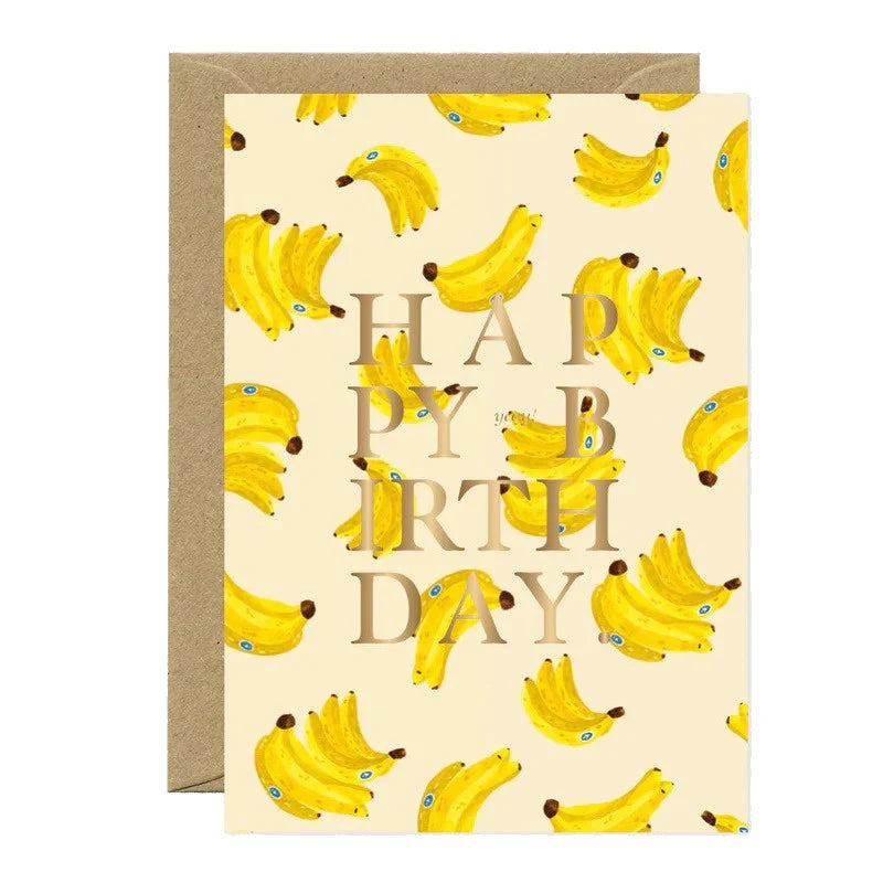 Card - Happy Birthday Banana