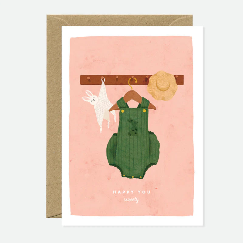 Carte - Happy you sweety rabbit