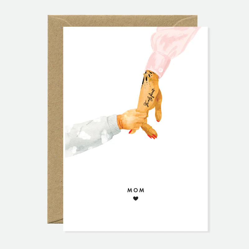 Carte - Mom and Baby Hand