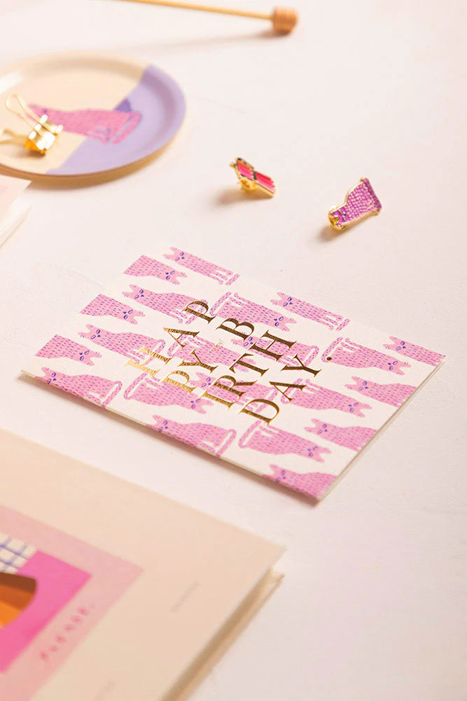 Carte - Happy birthday Stinky Cat