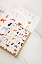 Carte - Birthday dogs pattern