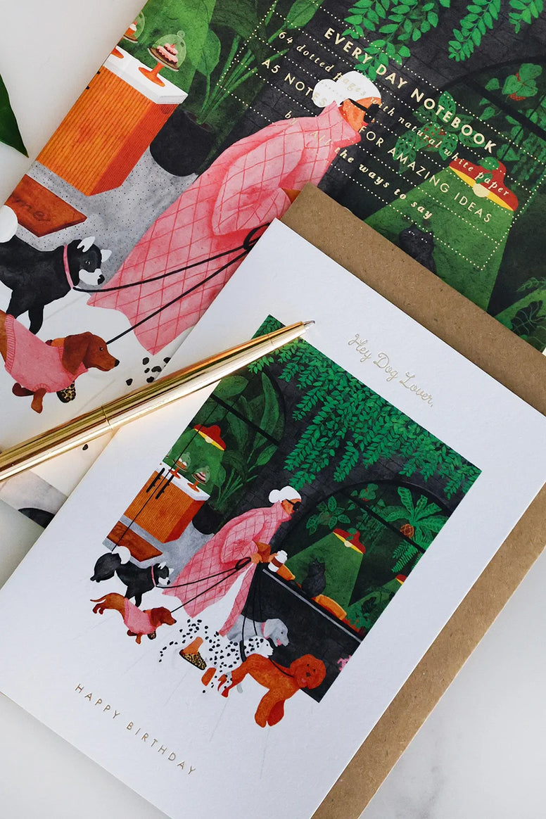 Carte - Birthday dog lovers