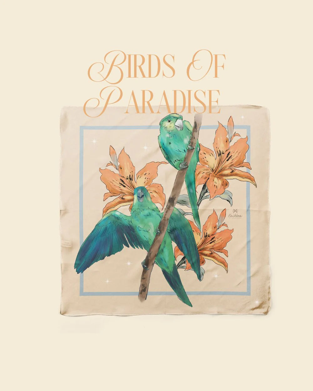 Foulard Birds Of Paradise