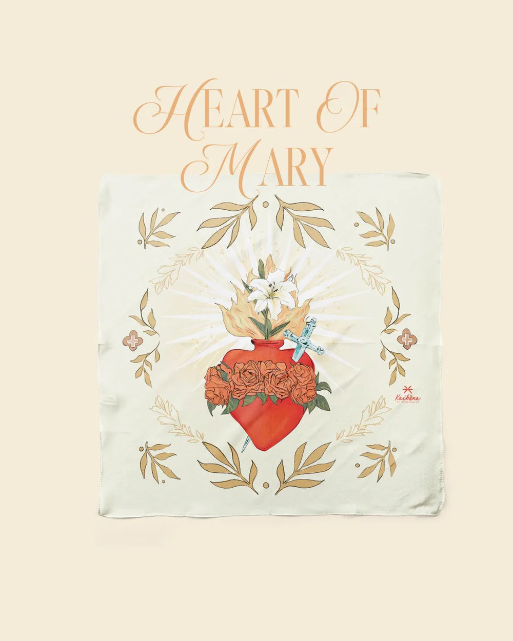 Foulard Heart Of Mary