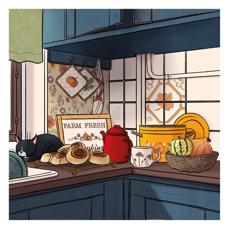 Affiche Ma cuisine d’automne