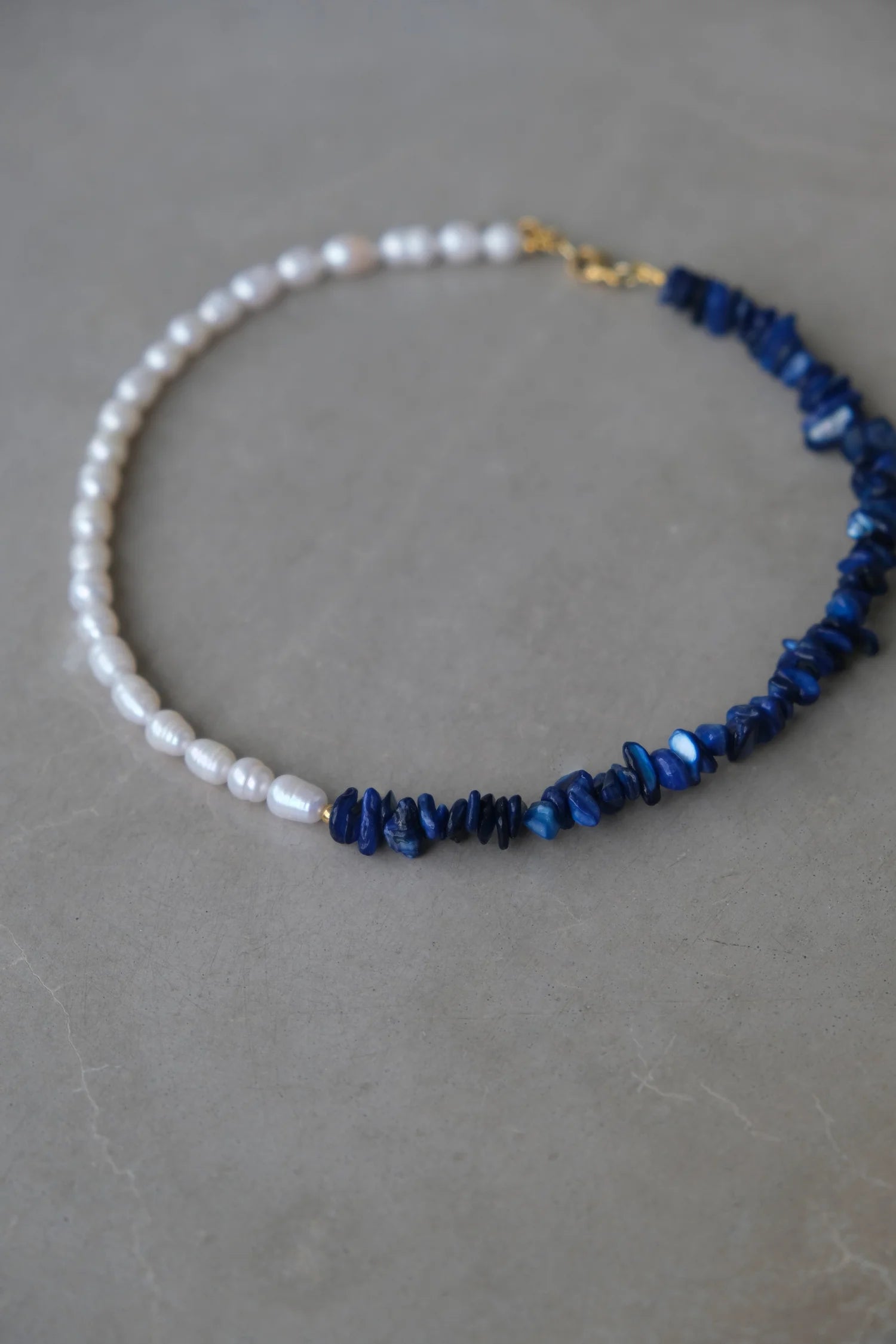 Collier Aïnoa Bleu