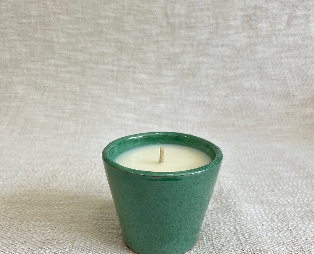 Bougie Spring Verte