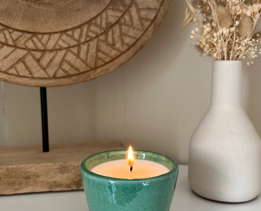 Bougie Spring Verte