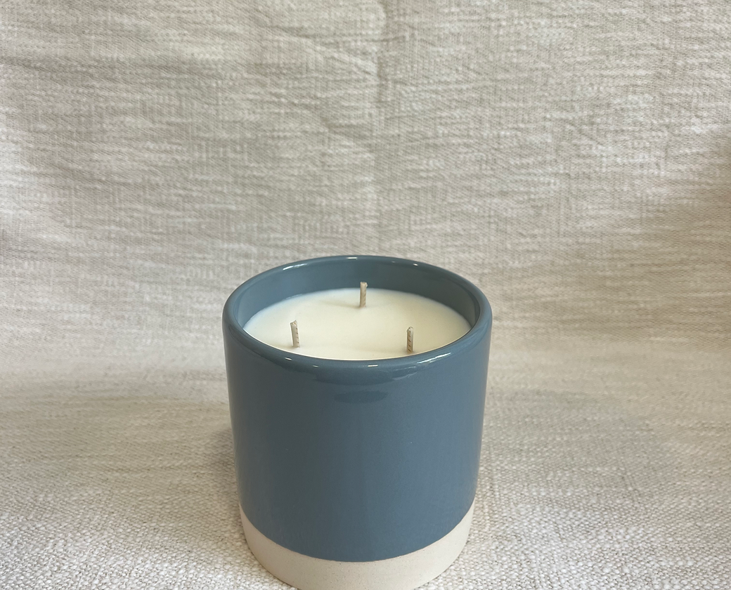 Bougie Pantone Bleu Gris