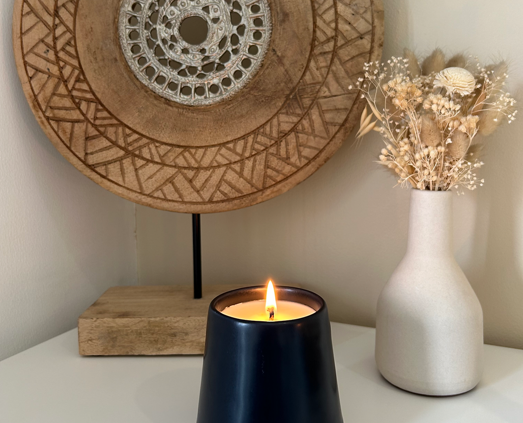 Bougie Icon Bleue Marine