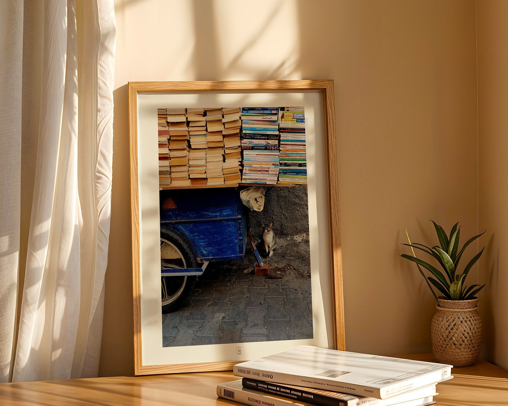 Affiche Le libraire