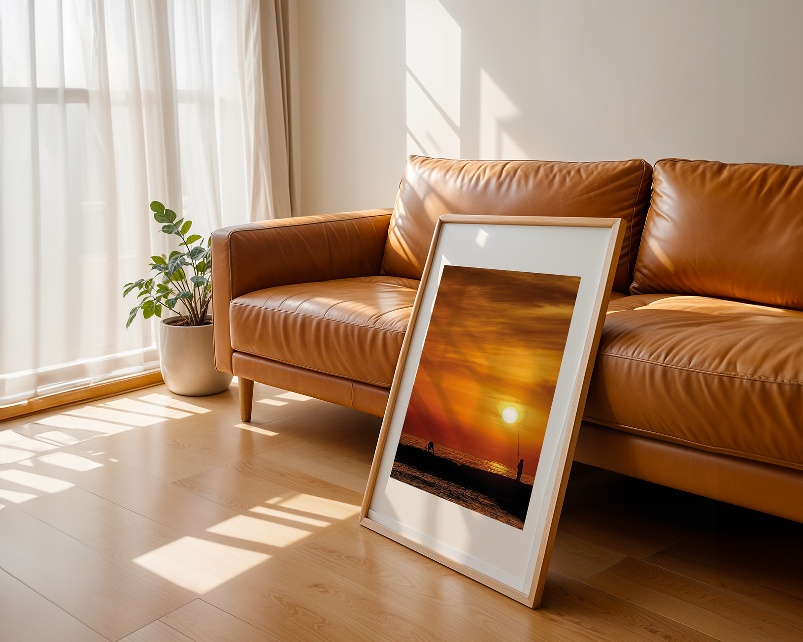 Affiche Le soleil en prise