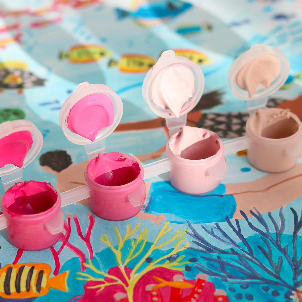 Kit peinture au numéro - Coral